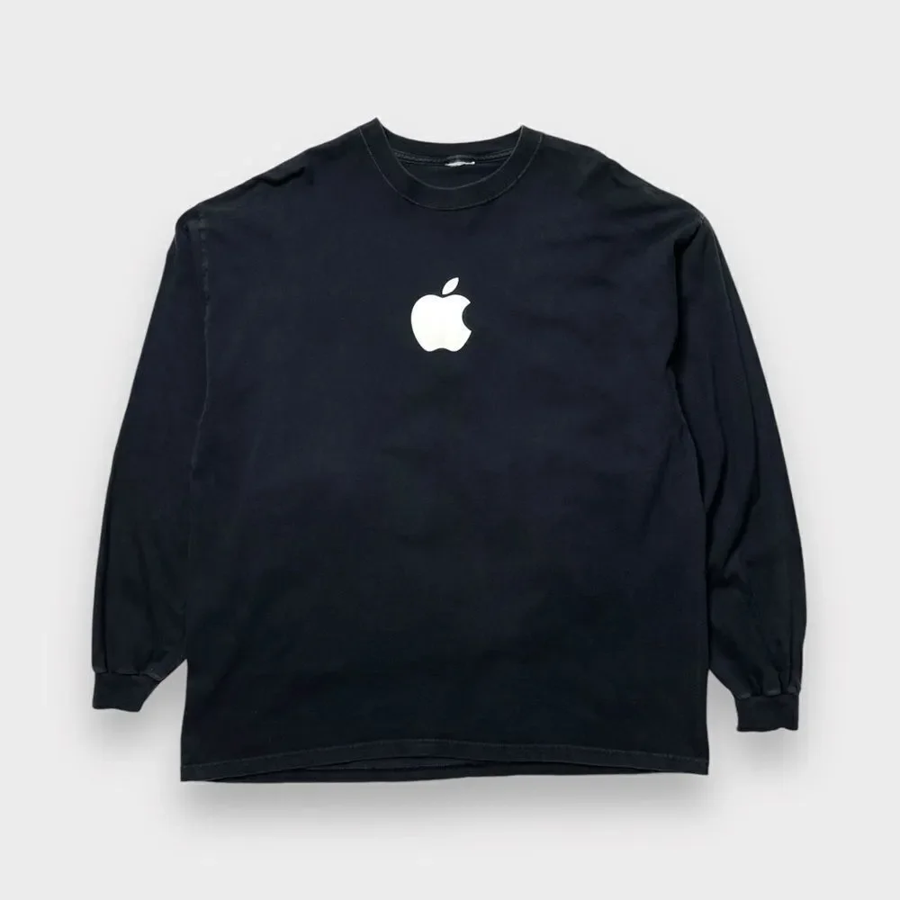 Vtg Y2K Apple Top 5 Holiday GIfts Shirt, 2-Sided Promo, iPod iBook Mac Xmas 2XL - Picture 2 of 6